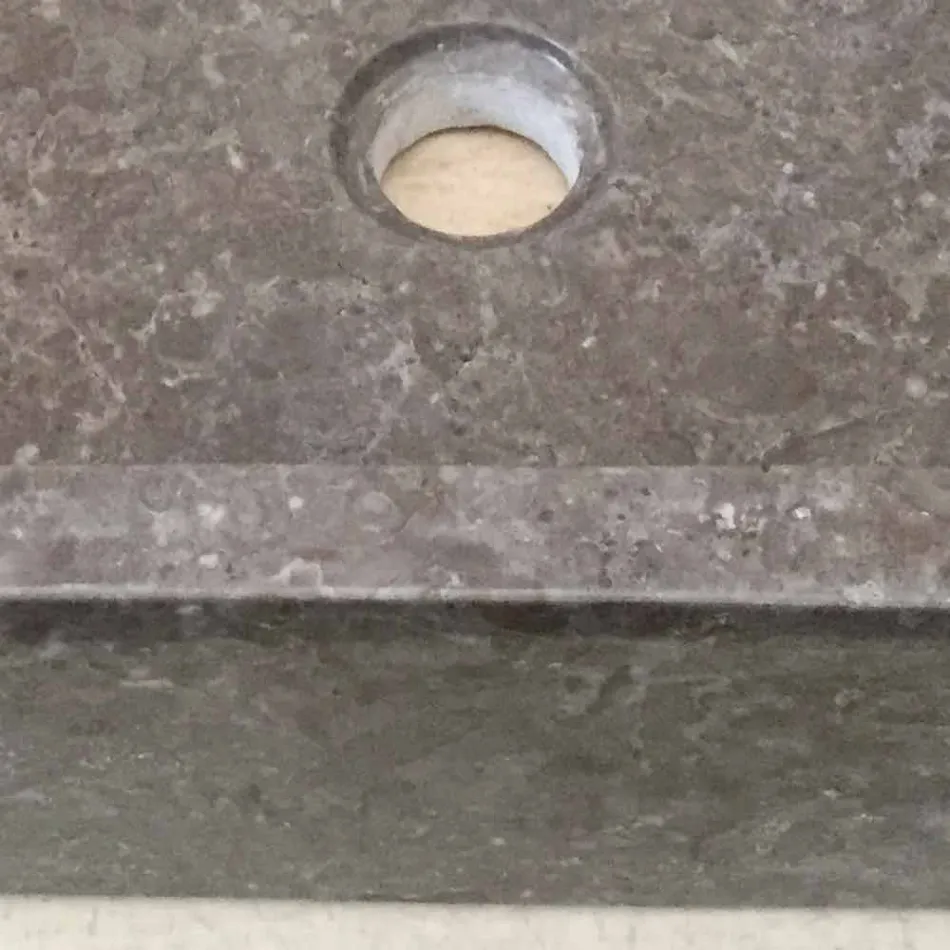 Lavatório Jeff design de uma peça em pedra natural Viadurini