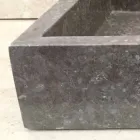 Lavatório Jeff design de uma peça em pedra natural Viadurini