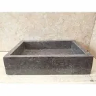 Lavatório Jeff design de uma peça em pedra natural Viadurini