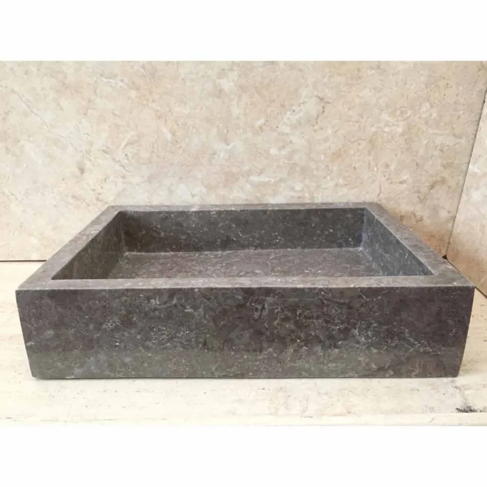 Lavatório Jeff design de uma peça em pedra natural Viadurini