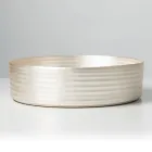 Pia de bancada em porcelanato prateado ou branco - Vibração Viadurini