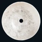 Lavatório de bancada de cristal de quartzo de Tala, peça única feita à mão Viadurini