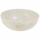 Lavatório de bancada de cristal de quartzo de Tala, peça única feita à mão Viadurini