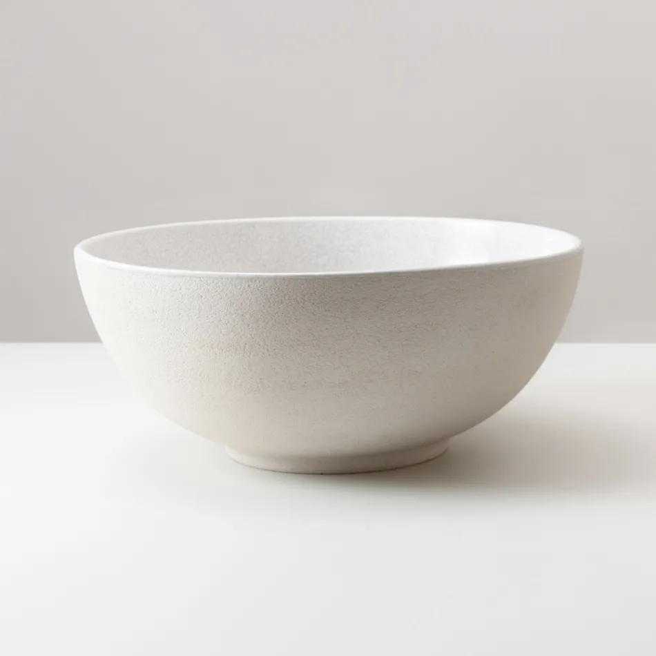 Pia de bancada Raku torneada à mão, fabricada na Itália - Magma Viadurini