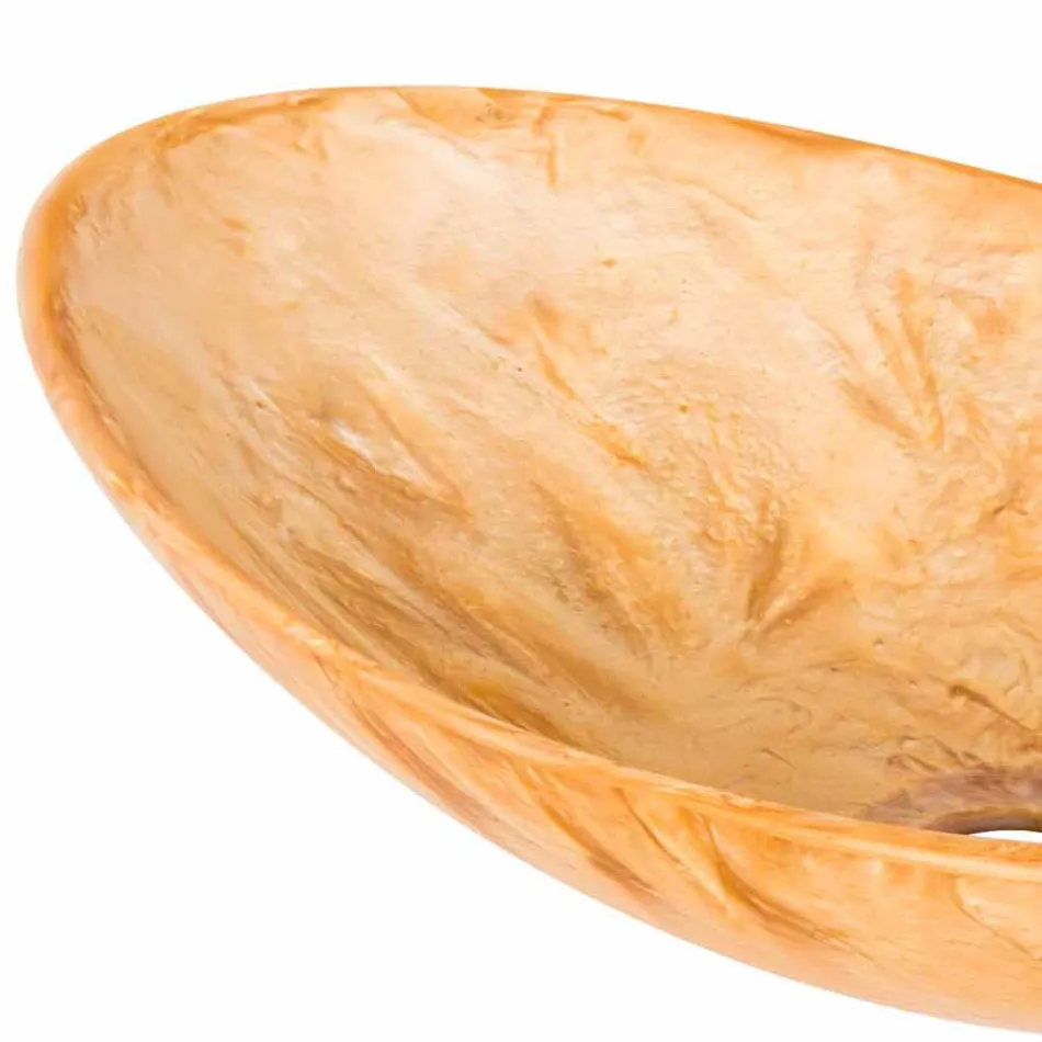 Lavatório de apoio moderno em resina - Malegno Viadurini