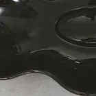 Lavatório de bancada moderno em cerâmica brilhante Made in Italy - Cube Viadurini