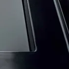 Lavatório de suporte de cerâmica preta moderna Icon Alice Ceramics Viadurini