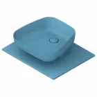 Lavatório de cerâmica moderna de bancada em Itália, Reale Viadurini