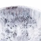 Lavatório moderno de bancada em resina marrom e preta - Dogliola Viadurini