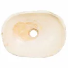 Lavatório de bancada feito à mão de pedra ônix - Barolo Viadurini