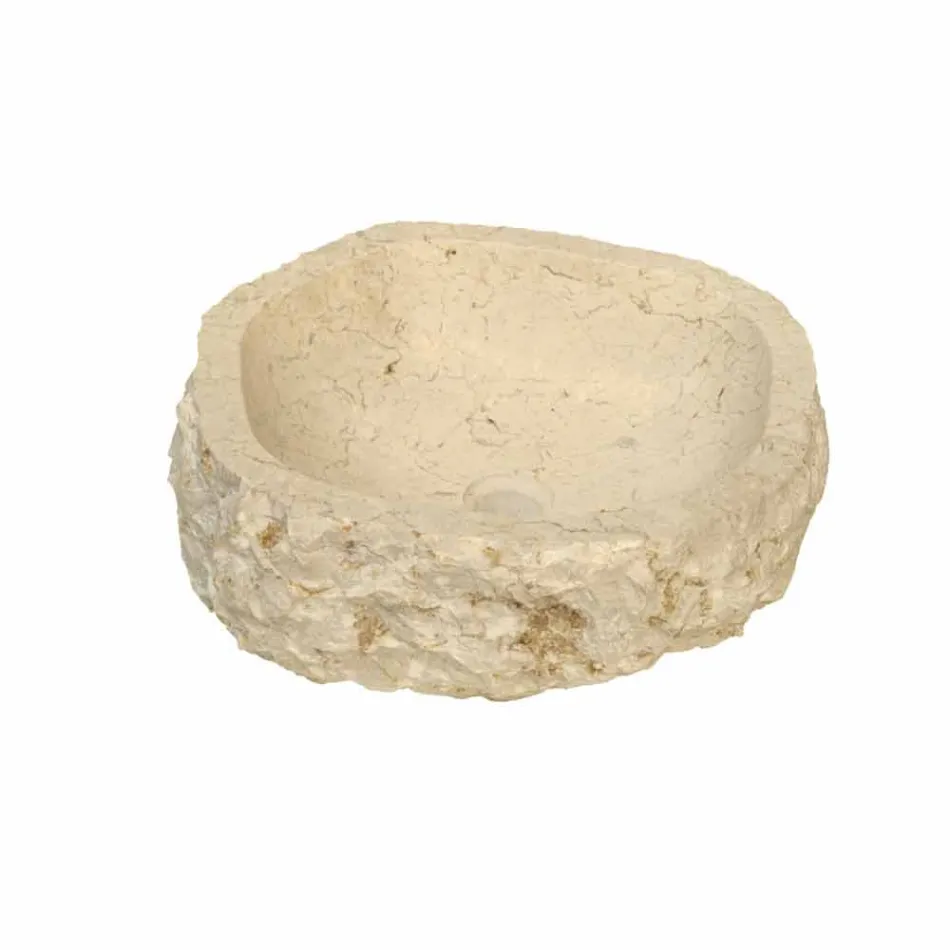 Peça de apoio para bancada Marble Beige Mumbai Viadurini