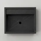 Lavatório de apoio retangular em grés porcelânico Made in Italy - Cervia Viadurini