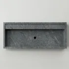 Lavatório de apoio retangular em grés porcelânico Made in Italy - Cervia Viadurini