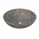 Suporte de bancada Tondo em antracite Moyo Viadurini