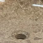 Suporte redondo de lavatório, exclusivo, pedra natural Ziva Viadurini