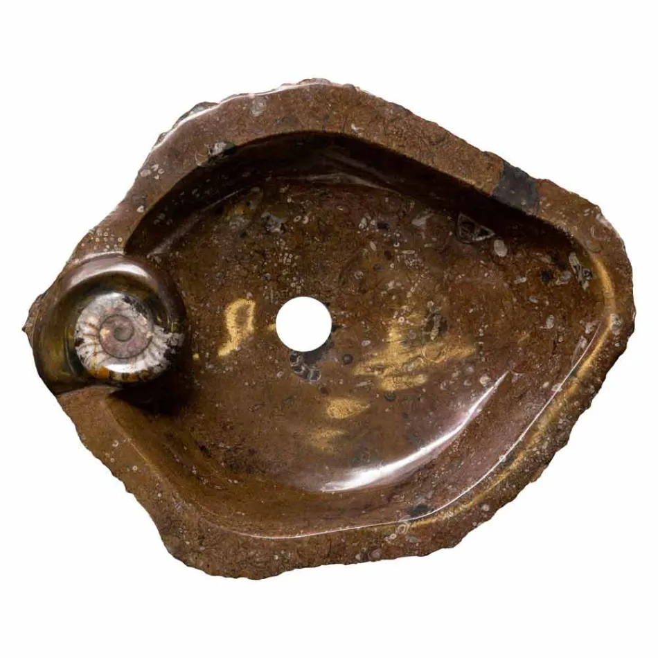 Cuba de design em mármore / de pousar Samir, peça única Viadurini