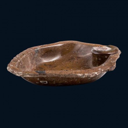 Cuba de design em mármore / de pousar Samir, peça única Viadurini