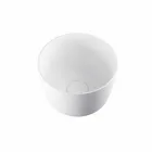 Lavatório autoportante circular autoportante produzido na Itália, Lallio Viadurini