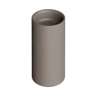 Lavatório de cerâmica autônomo de bancada fabricado na Itália - Ragazza Viadurini