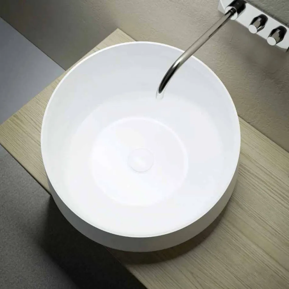 Lavatório autoportante autoportante autoportante made in Italy, Dongo Viadurini