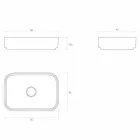 Lavatório autoportante colorido moderno feito na Itália, Formicola Viadurini