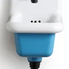 Lavatório autônomo para banheiro em cerâmica branca e colorida 26 cm - Jordan Viadurini