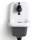 Lavatório autônomo para banheiro em cerâmica branca e colorida 26 cm - Jordan Viadurini