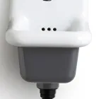 Lavatório autônomo para banheiro em cerâmica branca e colorida 26 cm - Jordan Viadurini