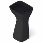 Lavatório autoportante moderno de cerâmica feito na Itália, Firmino Viadurini