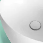 Lavatório autoportante moderno de cerâmica feito na Itália, Basile Viadurini