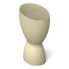 Lavatório autoportante moderno de cerâmica feito na Itália, Basile Viadurini