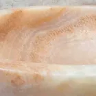 Ana design lavatório de pedra natural em design, feito à mão Viadurini