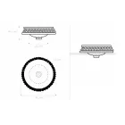 Lavatório de porcelana com pétalas aplicadas à mão Made in Italy - Amarone Viadurini