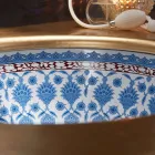 Pia embutida em Fire Clay com decoração Marrakesh Made in Italy - Erioli Viadurini