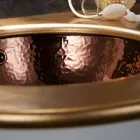 Lavatório embutido em Fire Clay de 3 Acabamentos Made in Italy - Erioli Viadurini