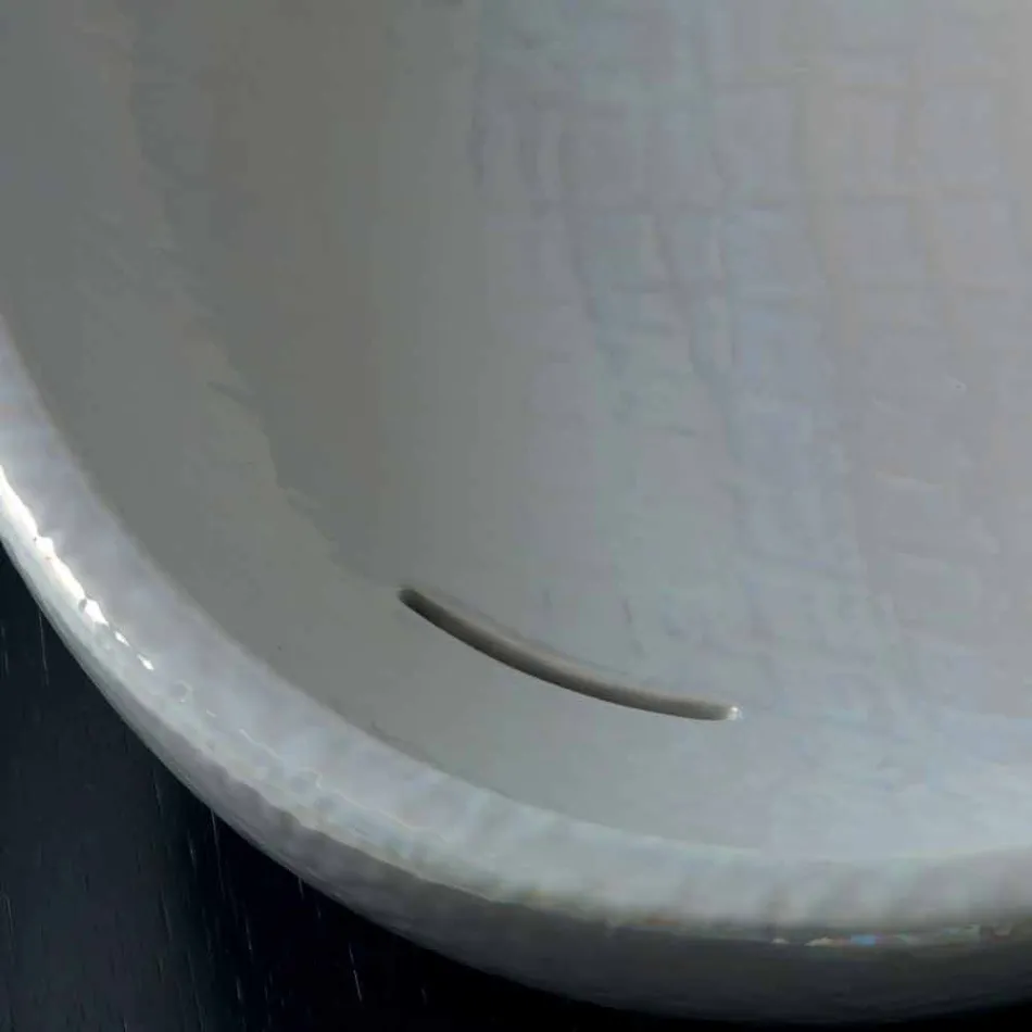 Lavatório de apoio em madrepérola com design moderno feito em Itália Viadurini