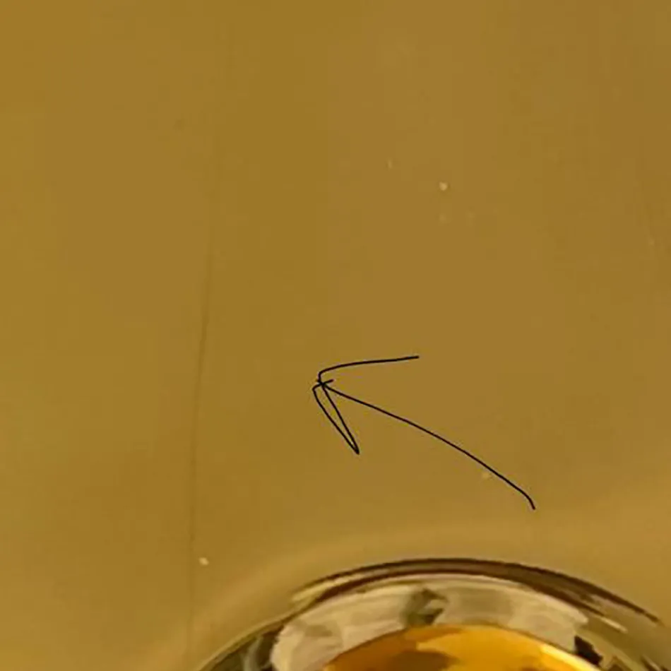 Lavatório de bancada moderno em cerâmica dourada fabricado na Itália Sofia Viadurini