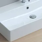 Bacia de Um Orifício para Suporte ou Parede em Coliviata Colivi Ceramic Viadurini