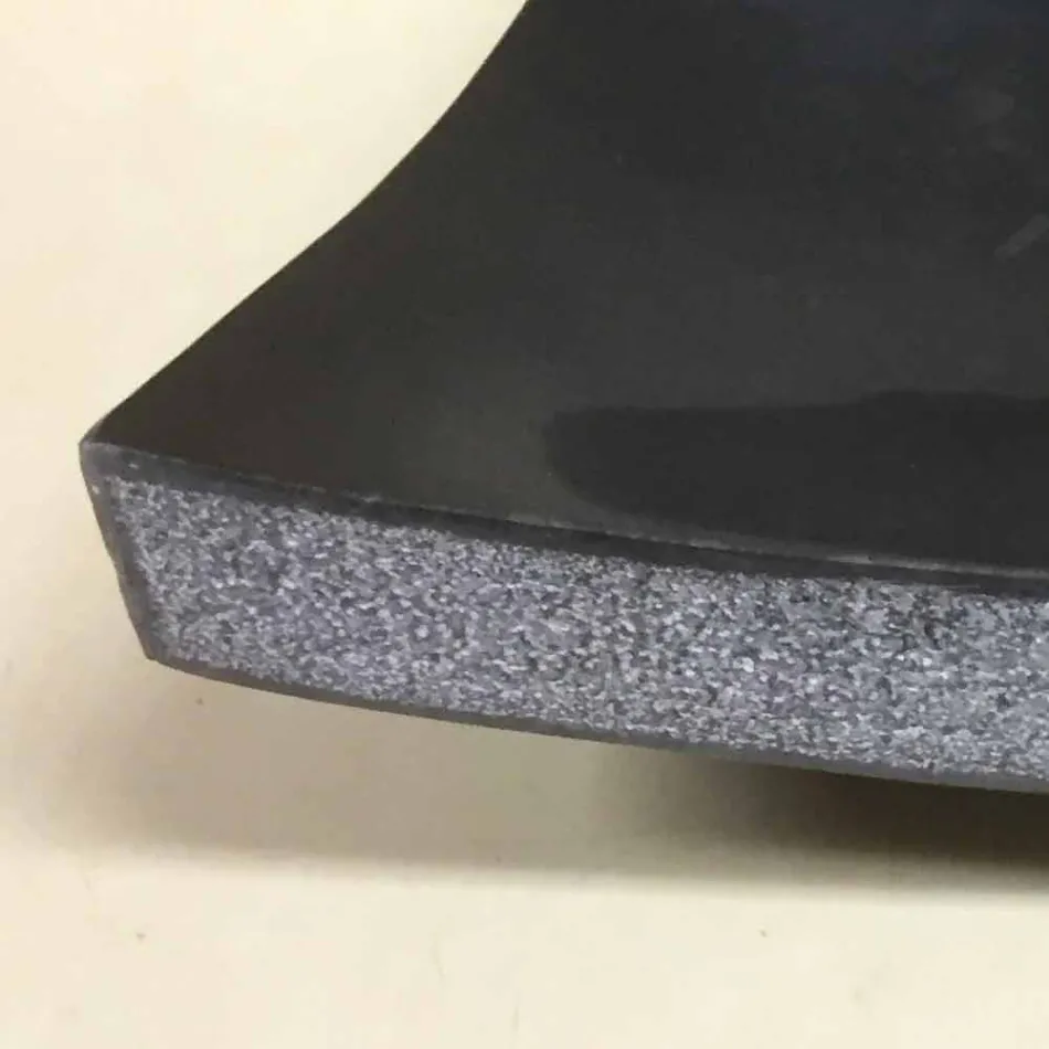 Lavatório preto do banheiro na pedra natural Amor, parte original Viadurini