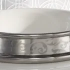 Lavatório semi-encastrado em diferentes acabamentos em Fire Clay Made in Italy - Erasmo Viadurini