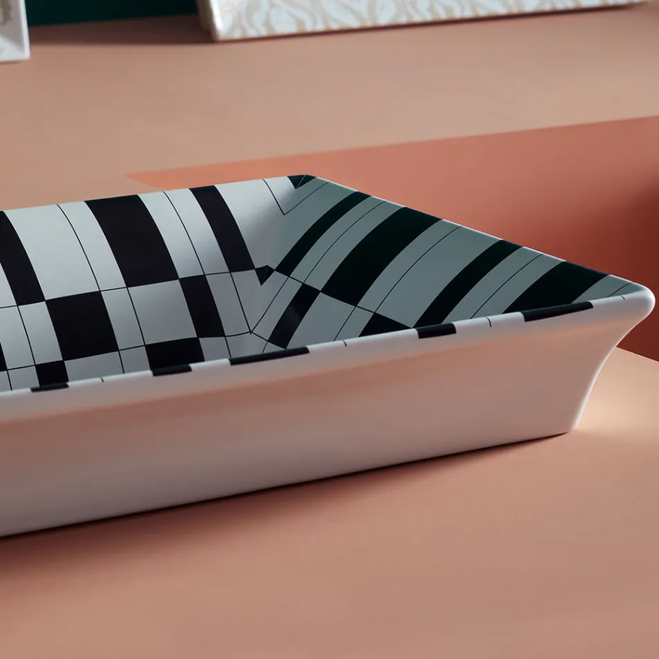 Lavatório semi-encastrado em Fire Clay de Diferentes Acabamentos Made in Italy - Ultima Viadurini