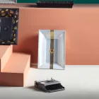 Lavatório semi-encastrado em Fire Clay de Diferentes Acabamentos Made in Italy - Ultima Viadurini