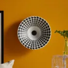 Lavatório semiencastrado em porcelana francesa de primeira qualidade - Pausa Viadurini