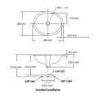 Lavatório de undercounter barroco em argila de fogo e platina feita na Itália, Egeu Viadurini