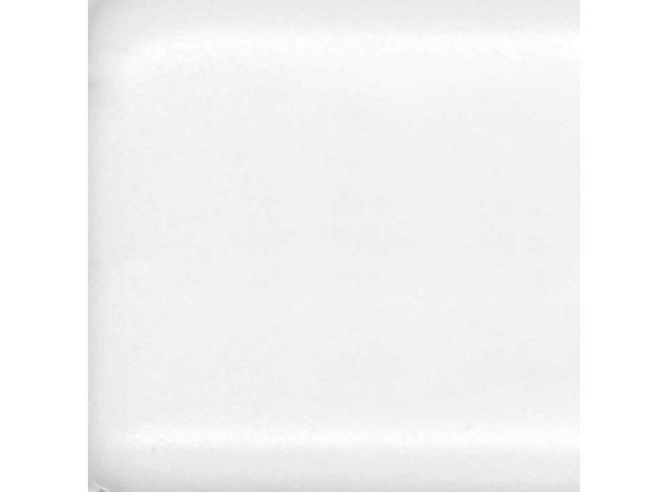 Lavatório redondo de 40 cm em cerâmica de cor branca ou Leivi Viadurini