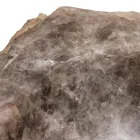 Lava-louça artesanal em pedra quartzo fumê, Vigasio Viadurini