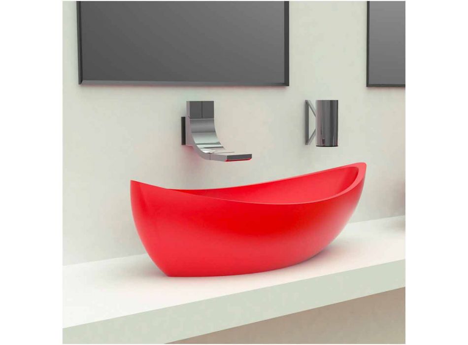 Sink Design em Sashimi Adamantx® Made in Italy Viadurini