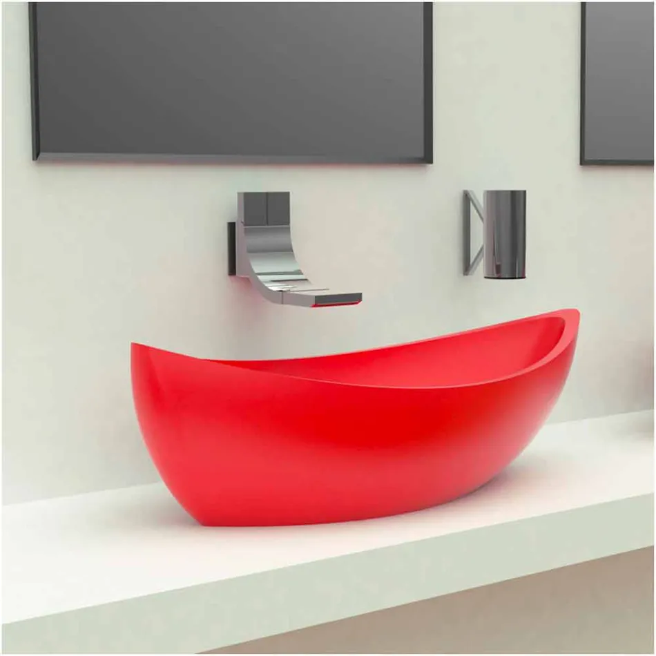 Sink Design em Sashimi Adamantx® Made in Italy Viadurini