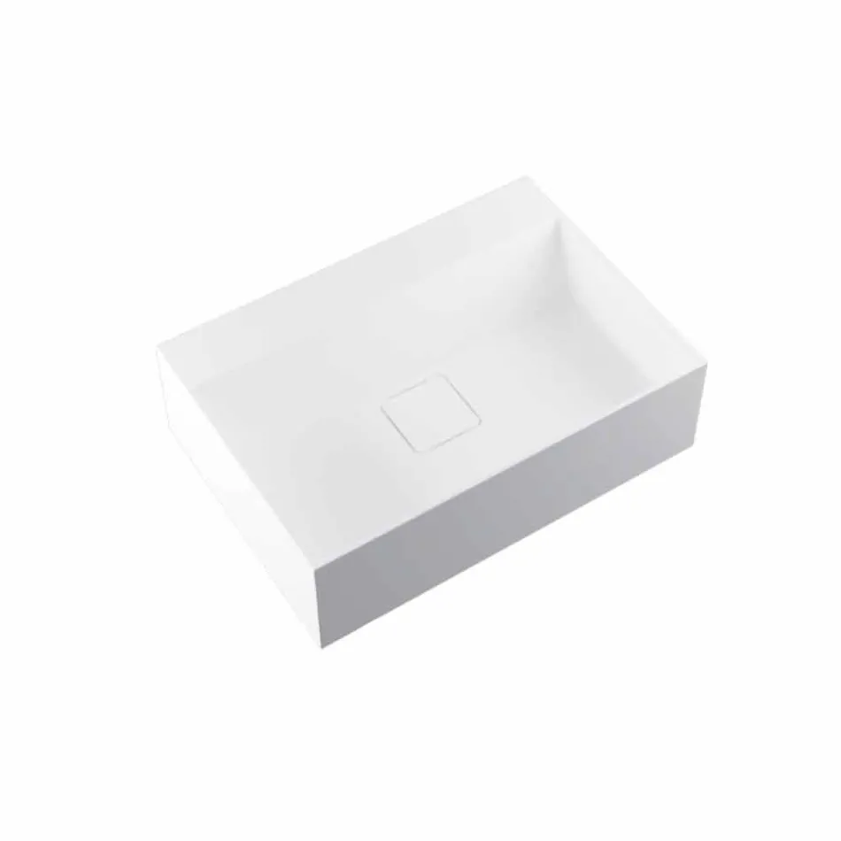 Lavatório de design de bancada produzido na Itália, Lavis Viadurini