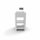 Pia moderna monobloco independente fabricada na Itália, Tufino Viadurini